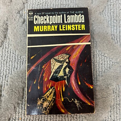 Checkpoint Lambda Science Fiction Paperback Book by Murray Leinster Berkley 1966