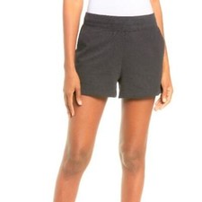 New Jason Scott Pima cotton Ally shorts Washed Charcoal multi women size XS