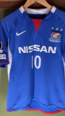 Vintage! Yokohama F. Marinos 2009 Jersey Shirt Kit – JPN L / US M