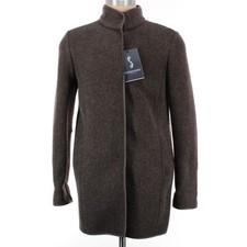 Schneiders Nwt Wool/cashmere Blend Natalie Coat Size 34 Us 4 In Brown