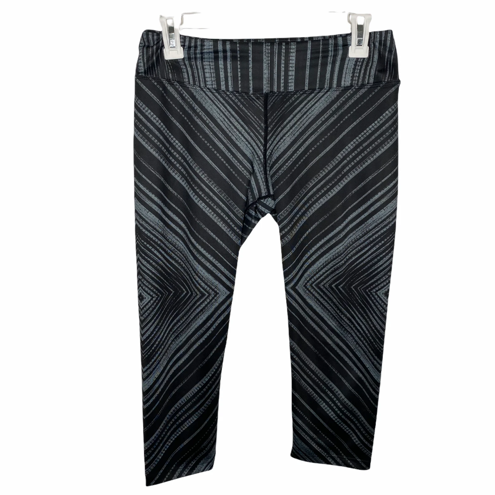 prana printed capri cropped stretch activewear leggings