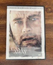 Cast Away (DVD, 2006, Single Disc Version Full Frame Sensormatic)