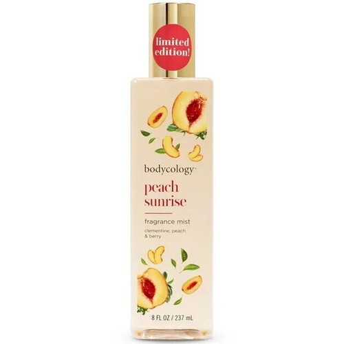 Fragrance mist bodycology peach sunrise 8 oz spray