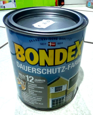 Bondex Dauerschutz-Farbe 0,75 L. Moosgrün