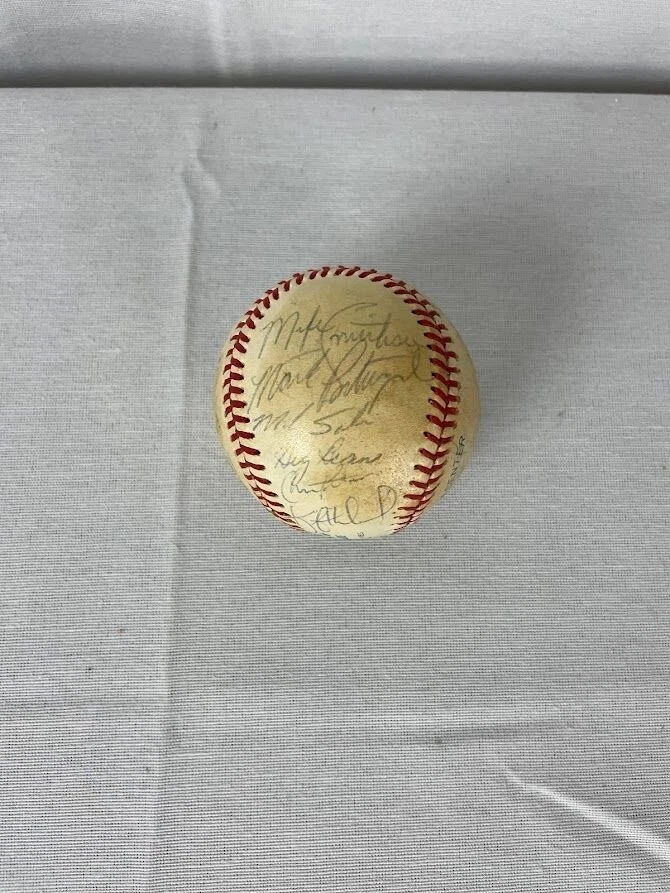 1987 Twins championship team signed baseball JSA LOA - Image 3 of 4