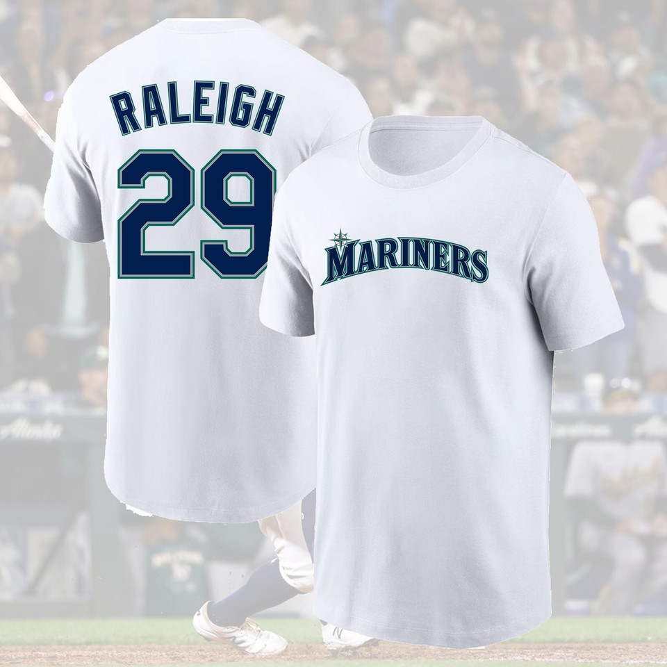 SALE 30% - Cal Raleigh #29 Seattle Mariners 2025 Name & Number Gift For ...