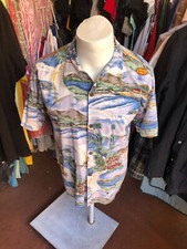 Murf Men's Cotton Blend Hawaiian shirt Made in USA size M