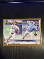 2022 Topps Update Phoenix Sanders Dustin Knight Rookie Combo Gold Parallel /2022
