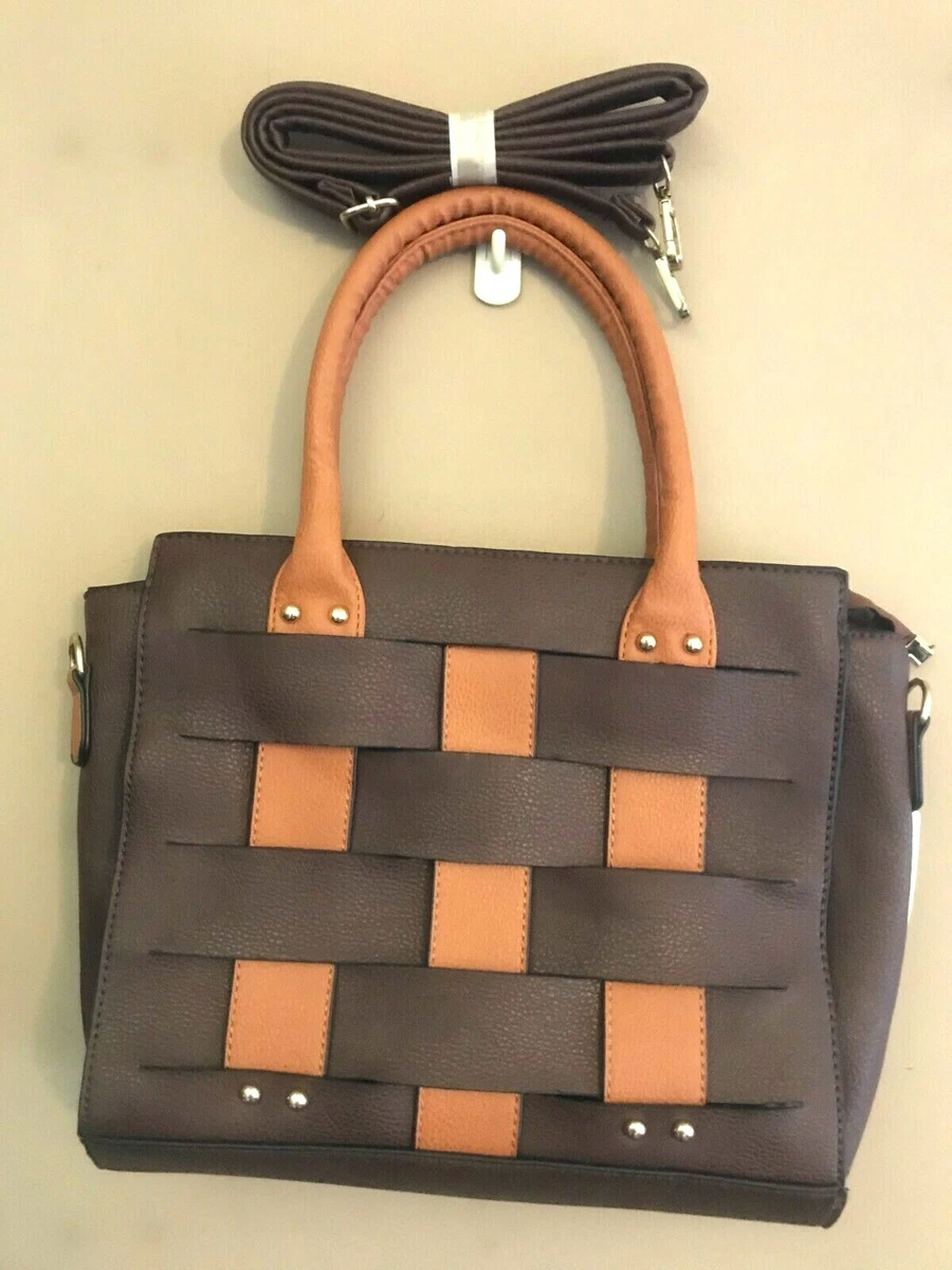 NWT Women s Unbranded Brown Should Bag Purse Pocketbook w Shoulder Strap