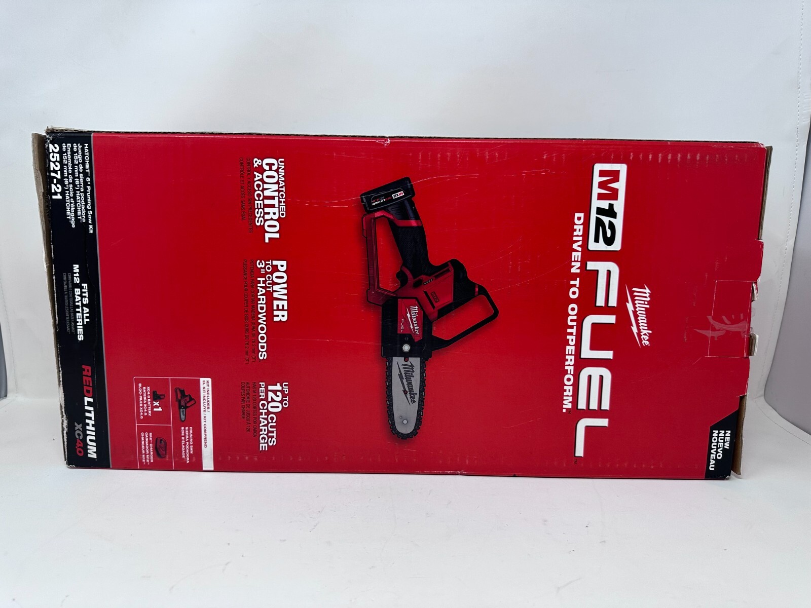 Milwaukee Tool 2527-21 M12 Fuel&trade; Hatchet Cordless 6&rdquo; Pruning Saw Kit