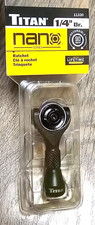 New Titan 14 Dr Bit Nano Ratchet Reversible Wroto Flex Head 11330