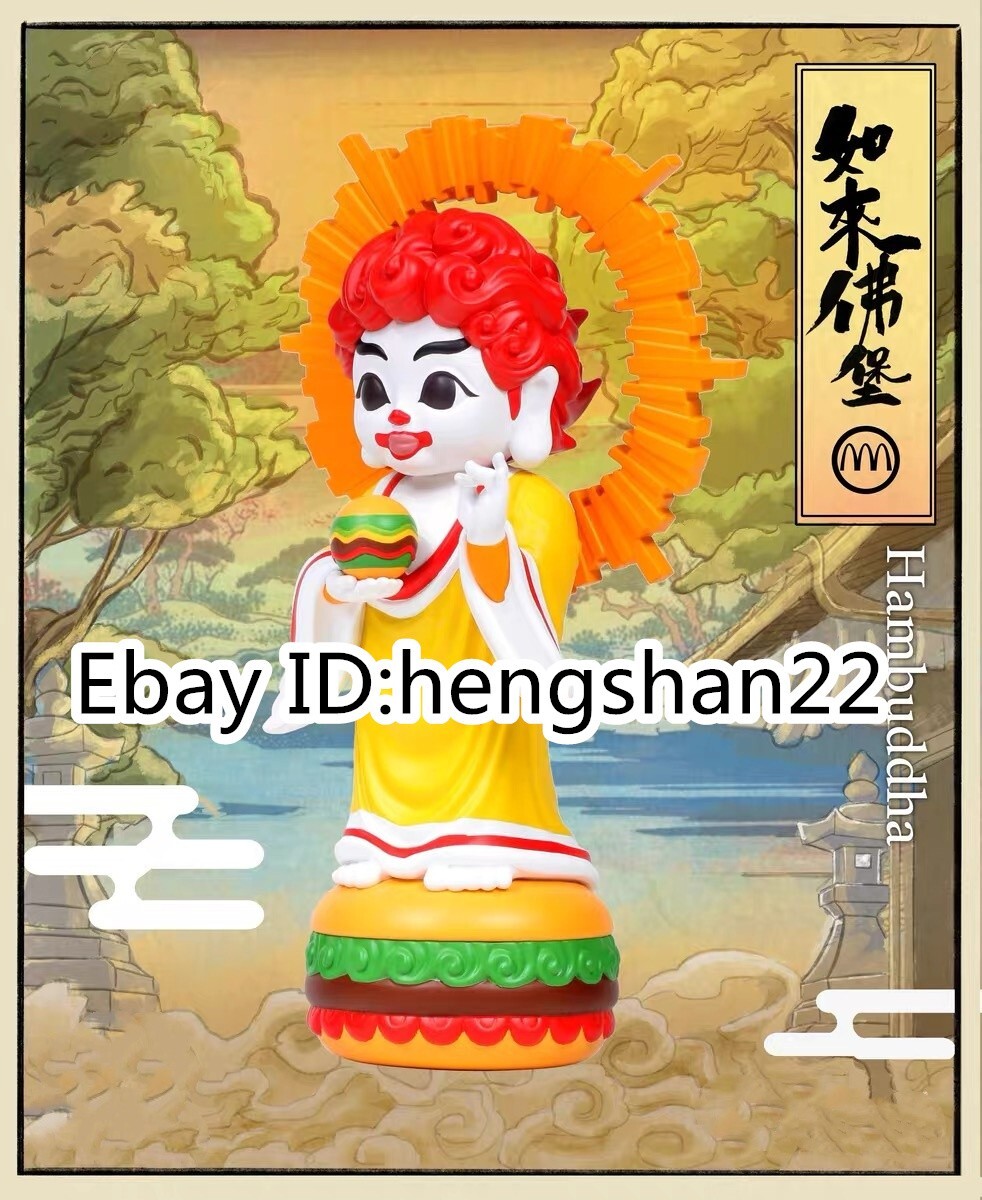 ZCWO ALL DAY HAMBUDDHA — Double Cheese ZCWO Tikka From East All Day Double Cheese Hambuddha Figure