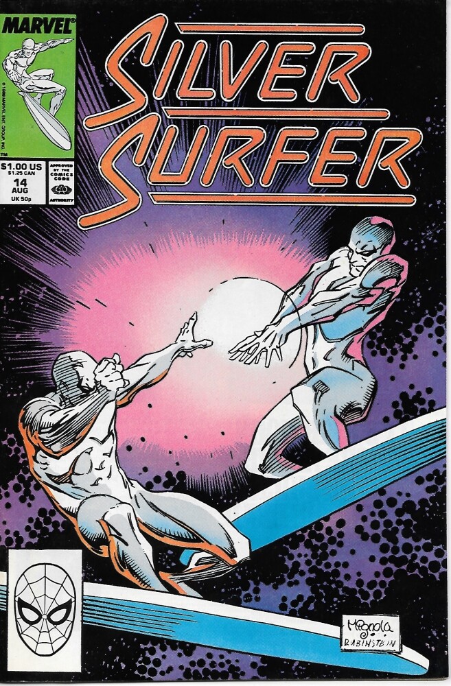 The Silver Surfer Comic Book Vol. 3 #14 Marvel 1988 VERY