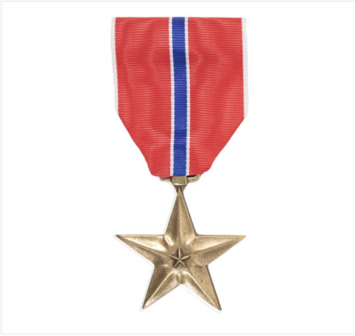 GENUINE U.S. FULL SIZE MEDAL: BRONZE STAR