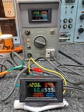 Variac Digital Power Meter Modified  KW KWH power factor watts volts 100A 300VAC