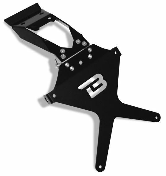 Support de plaque CBR 650F 2015 Barracuda en alliage usiné CNC haute finition