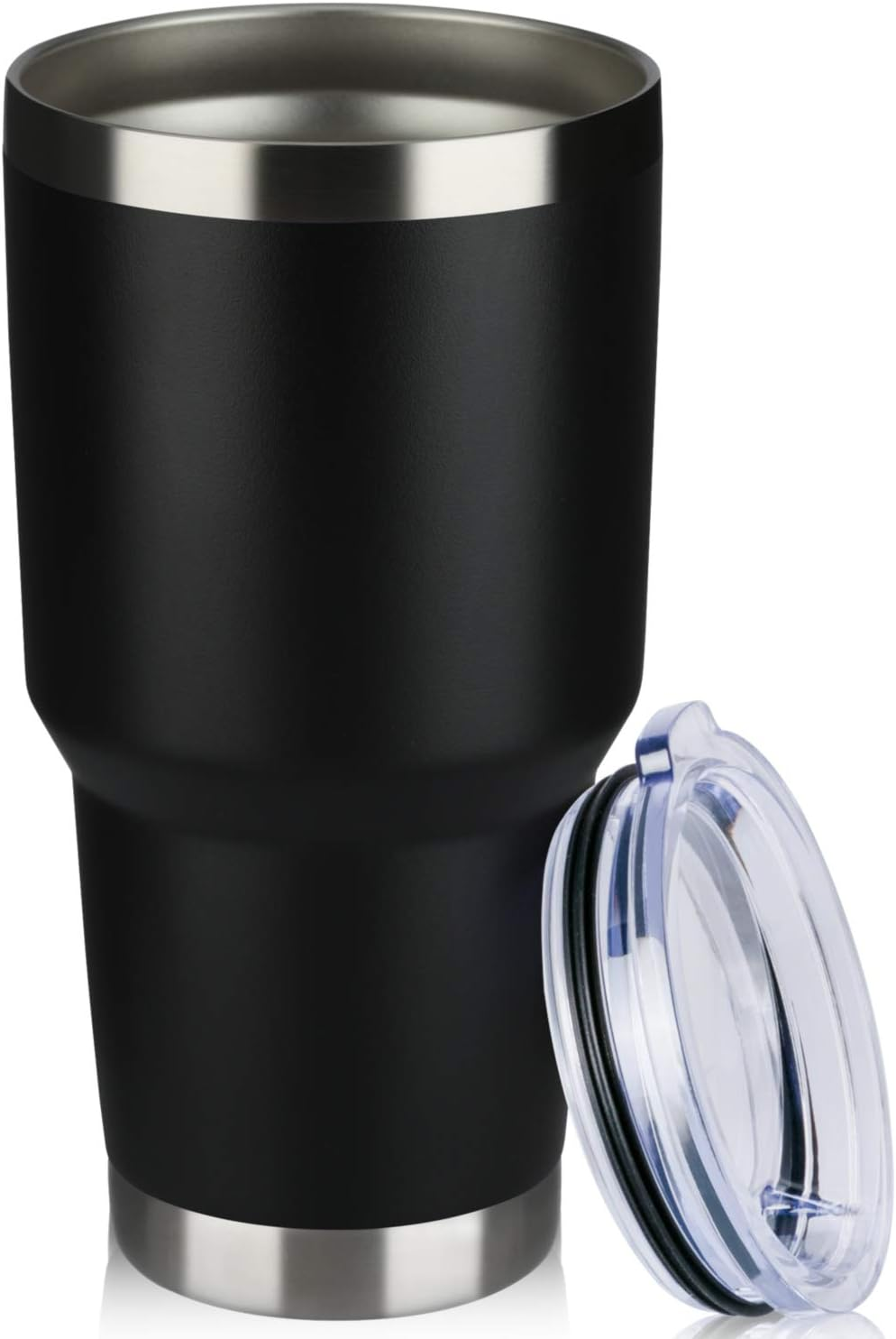 30Oz Tumbler Double Wall Vacuum Insulated Travel Mug, Stainless Steel Tumbler wi