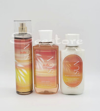 Bath Body Works In The Sun Body Mist Body Wash Body Lotion Gift Set of 3