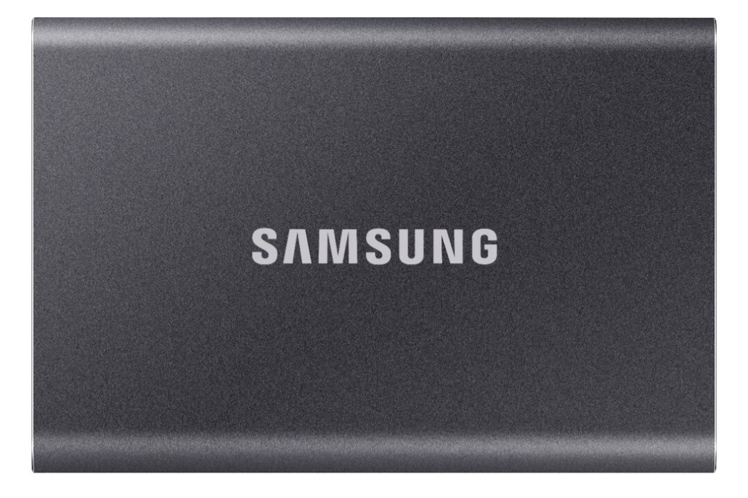 Samsung External Hard Drive T7 1TB USB 3.2 Portable Solid State Drive Titan Grey-image