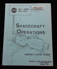 APOLLO 4 UNMANNED SPACECRAFT 017 SATURN 501 BI-WEEKLY STATUS 1967 NASA REPORT