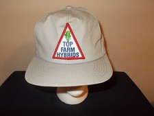 VTG-1980s Top Farm Hybrids corn seeds soybeans agriculture farming hat sku15