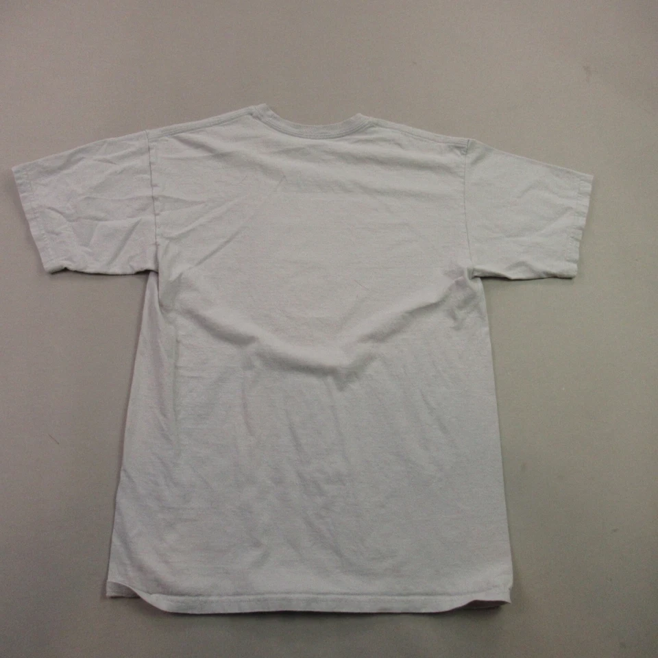 Camisa Vans Niños Mediana Manga Corta Informal Cuello Redondo Blanca Exterior Ligera Foto 4 de 4