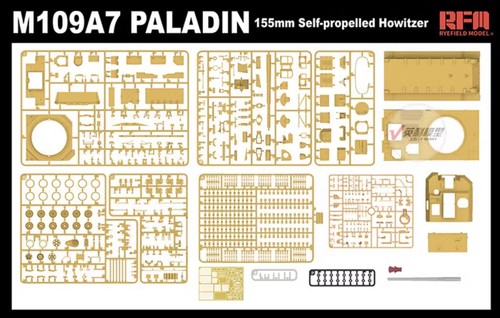 Ryefieldl RM-5129 1/35 M109A7 PALADIN 155mm Self-Propelled Howitzer - Picture 6 of 6