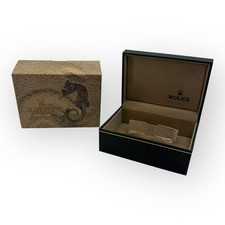 Rolex Seahorse Watch Presentation Box Set Green Inner Ref 06.00.06 No Papers VTG