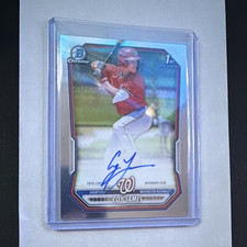 Bowman 2024 Bowman Chrome Coy James 1st Bowman Autograph Nationals