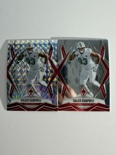 Panini Phoenix Football 2025 Calais Campbell Cardinals Card Lot of 2