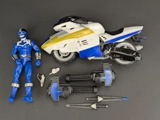 Power Rangers Lightning Collection Time Force Blue Ranger Vector Cycle READ