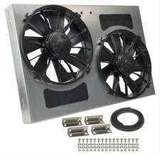 Derale Performance High Output Dual RAD Fan a...