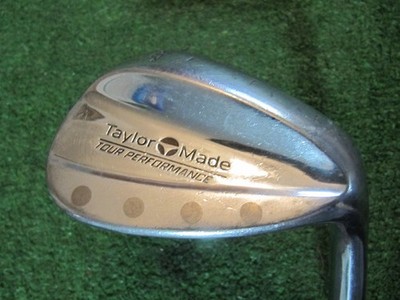 TAYLORMADE TOUR PERFORMANCE 60 LOB WEDGE, TAYLOR MADE WEDGE FLEX STEEL SHAFT