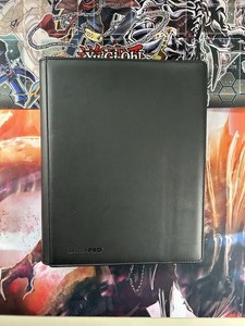 Ultra Pro Premium Pro-Binder 9-Pocket Card Album Padded Leatherette Sideloading