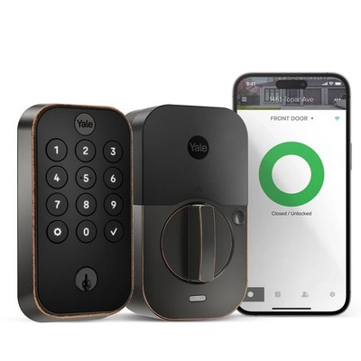 Yale Assure Lock 2 Oil Rubbed Bronze Smart Lock Electronic Deadbolt with Wifi Bl