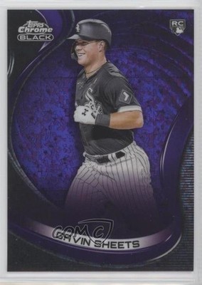 2022 Chrome Black Purple Mini-Diamond Refractor /150 Gavin Sheets Rookie RC 1e0w