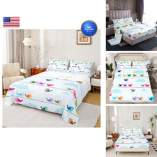 Erosebridal Kids Bird Bedding Sets King Sizeboys Girls Cute Cartoon Animals Bed