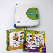 Leapfrog Leap Start Interactive Learning System with 2 Books TESTED SEE VIDEO 