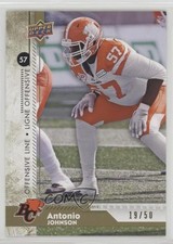 2018 Upper Deck CFL Gold 19/50 Antonio Johnson #189 h8y