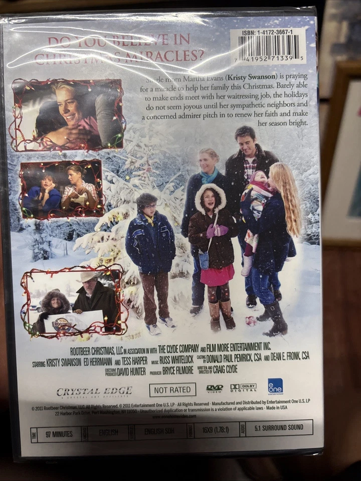 A Christmas Wish DVD Out of Print OOP RARE Kristy Swanson Holiday Classic NEW - Image 2 of 3
