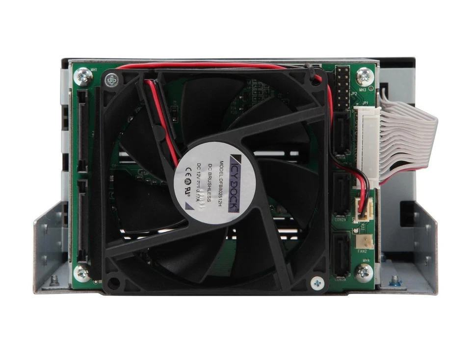 ICY DOCK MB153SP-B | 3 x 2.5"/3.5" SATA/SAS Hard Drive Backplane Cage in 2X - Image 4 of 4