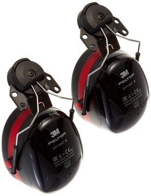 PELTOR Optime III H540P3-413-SV Noise Cancelling Kopfhörer - Schwarz mit P3E Bindungen*