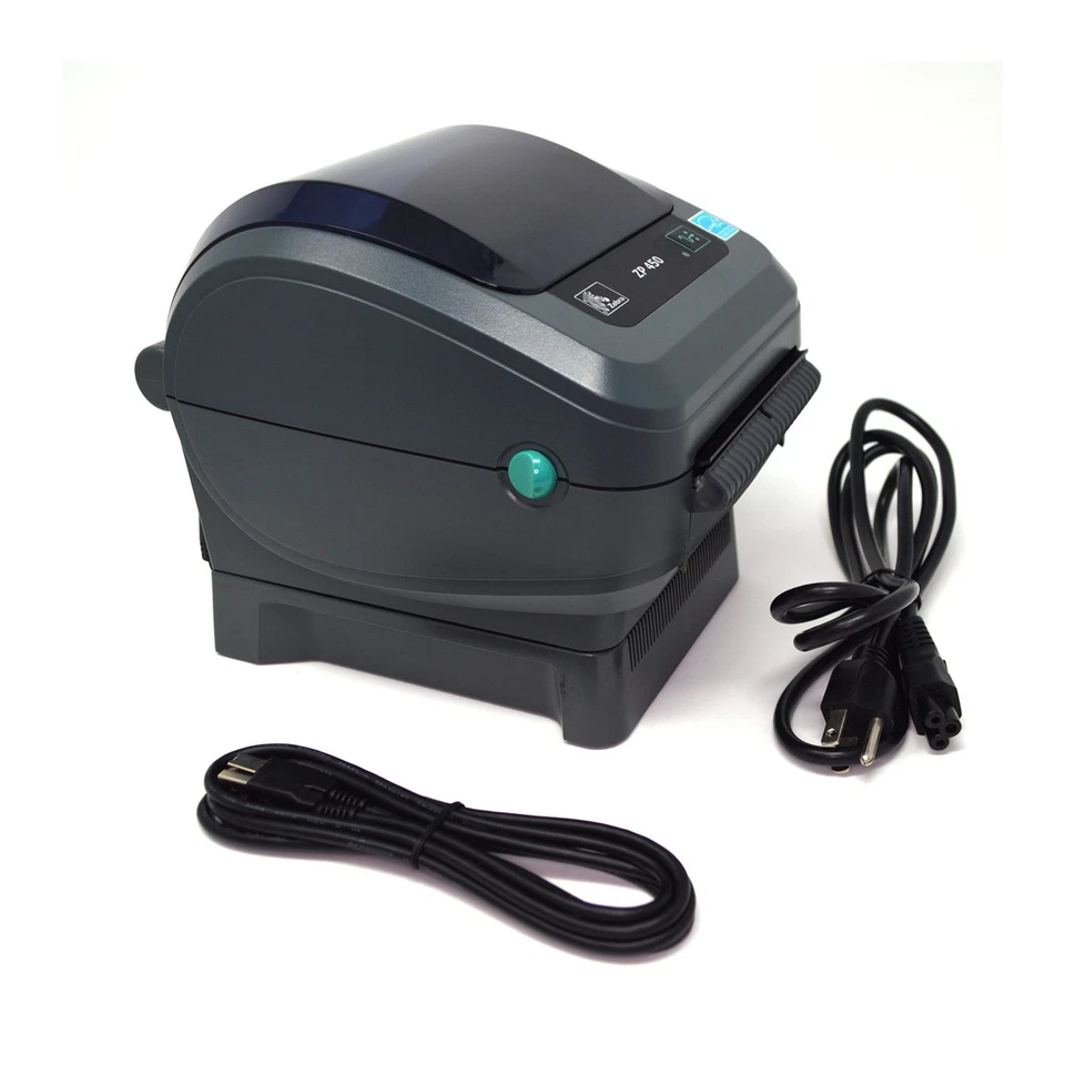 Zebra ZP 450 ZP450-0501-0006A Monochrome Thermal Barcode Printer - Image 4 of 4