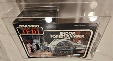 Star Wars AFA 80 Endor Forest Ranger Mini Rig Return of the Jedi Sealed MISB