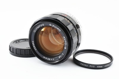OLYMPUS G.ZUIKO AUTO-S 50mm F/1.4 MF Standard Lens M42 Screw Mount [Near Mint]