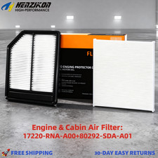 Engine & Cabin Air Filter Set For 2006-2011 H...
