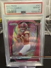2024 Panini Prizm - Rookies Jayden Daniels #347 Pink Wave Prizm (RC) PSA 10