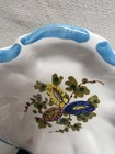 Vintage Italy Hand Painted Porcelain Trinket Dish Flower Number 330 — photo 6