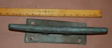 Large Vintage Yacht Boat Dock Rope Tie-Off Cleat Solid Brass 14 in 8 LBS