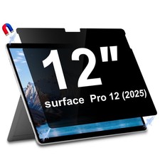 Magnetic Privacy Screen for 12 Inch Surface Laptop Pro 12, Removable Anti Gla...